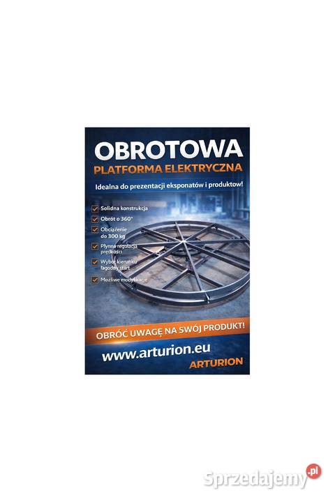 Podest obrotowy Ekspozytor Obrotnica Napęd sprzedam