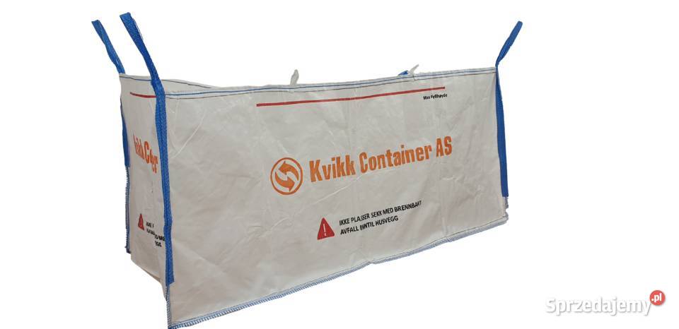 Big Bag 100x220x100 na śnieg folię styropian Kraków