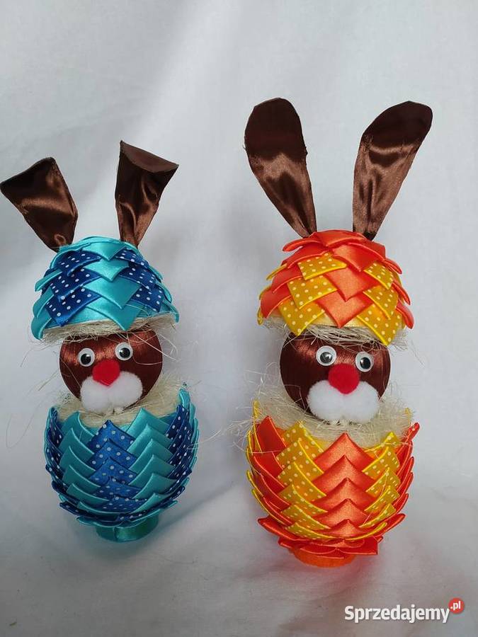 Króliczki wielkanocne ozdoby świąteczne Sędziszów Małopolski