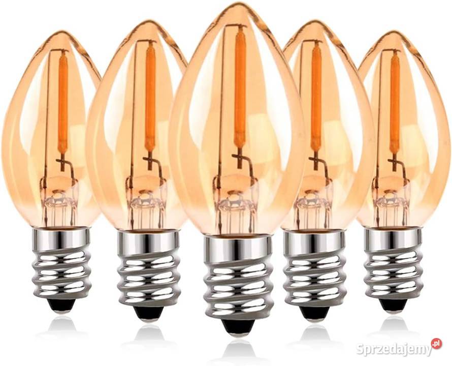 Hcnew C7 E12 220V lampa świeczna LED05W
