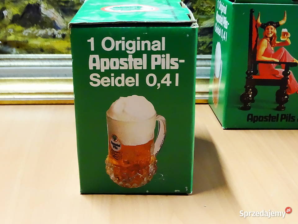 Zestaw 12 kufli do piwa Augustiner Bru Mnchen Szklanki i kufle lubelskie sprzedam
