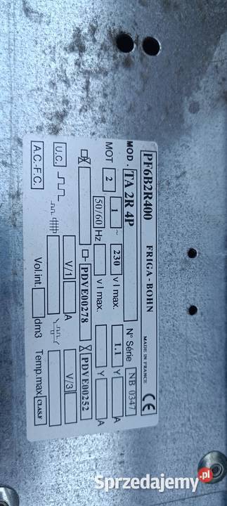 Zestaw chłodniczy friga bohn Krasnystaw