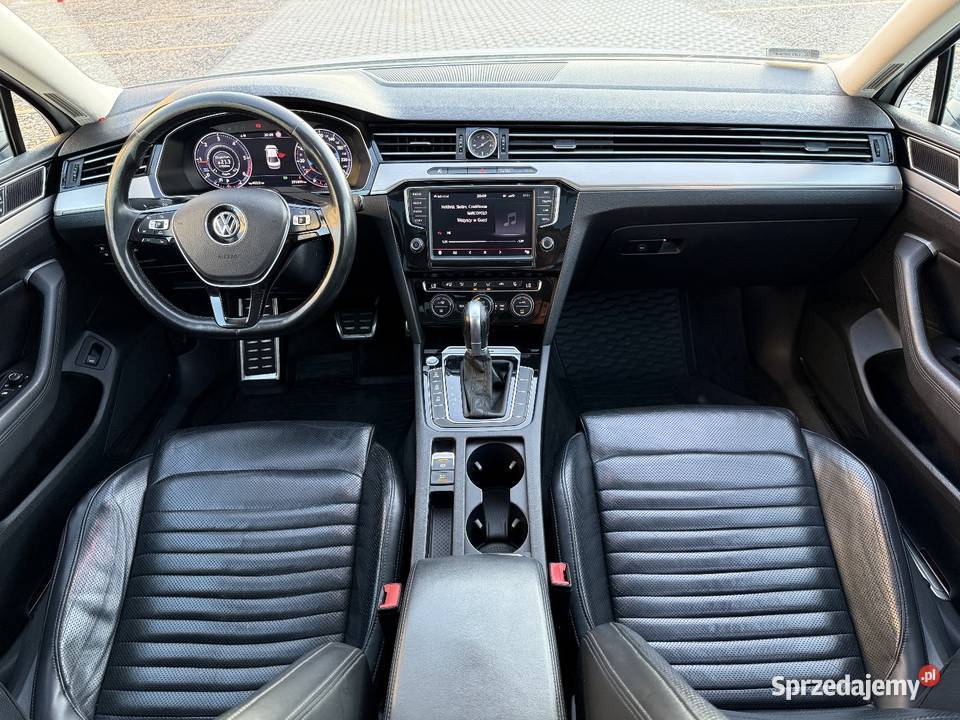 Passat b8 bitdi sedan r line biała perła 4