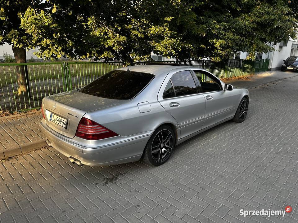 Mercedes w220 43 v8 zamiana na autolawete 4300cm3 Krasnystaw sprzedam
