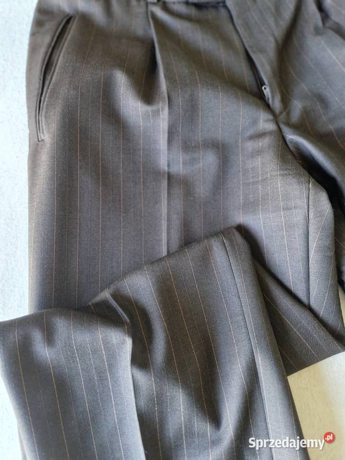 Piękny garnitur ślubny Bytom prawie nowy Słupca sprzedam