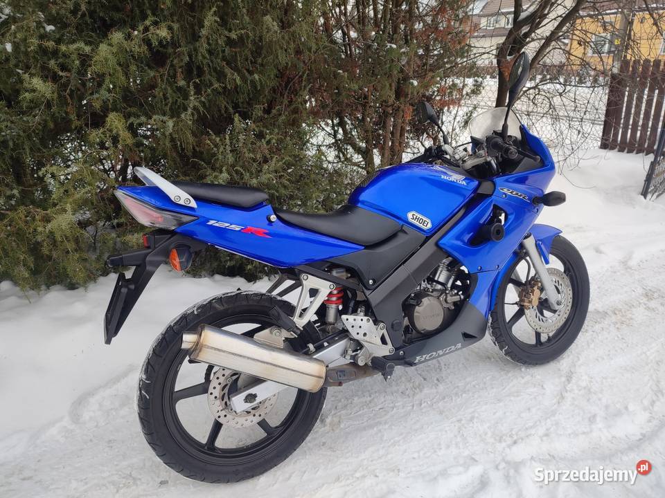 Honda CBR 125 R Kat B A1 2004r 14 Transport Rok produkcji 2004 Łuków