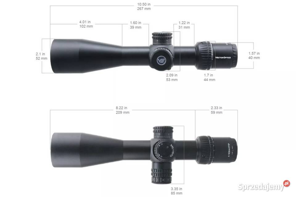 Luneta Vector Optics Veyron 416x44 IR FFP Trzcianka