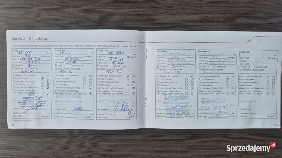 Kia Carens NaviKamera4xGrzane FoteleCzujniki manualna Elbląg