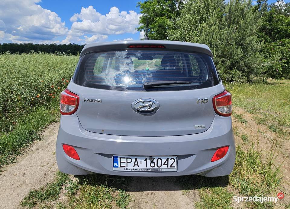 Hyundai i10 Rok produkcji 2014 Konstantynów Łódzki