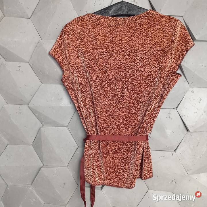 Bluzka vintage Next L pomarańczowy Lubartów