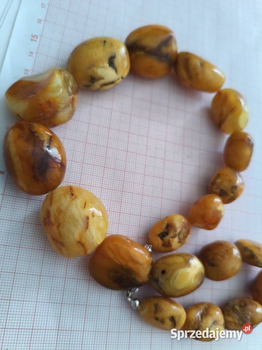 Naszyjnik Bursztyn Vintage Białystok