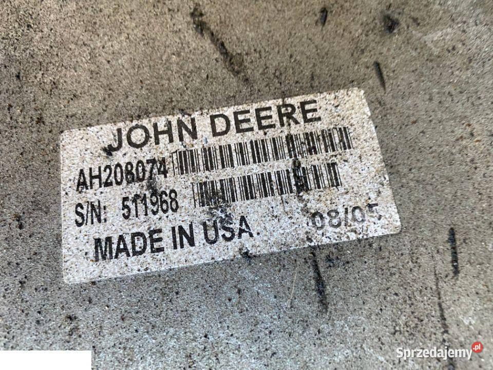 Elektroniczna Jednostka Kontrolująca John Deere wielkopolskie Jastrzębniki