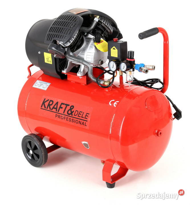 KOMPRESOR OLEJOWY SPRĘŻARKA 100L KD1483 mazowieckie Siedlce
