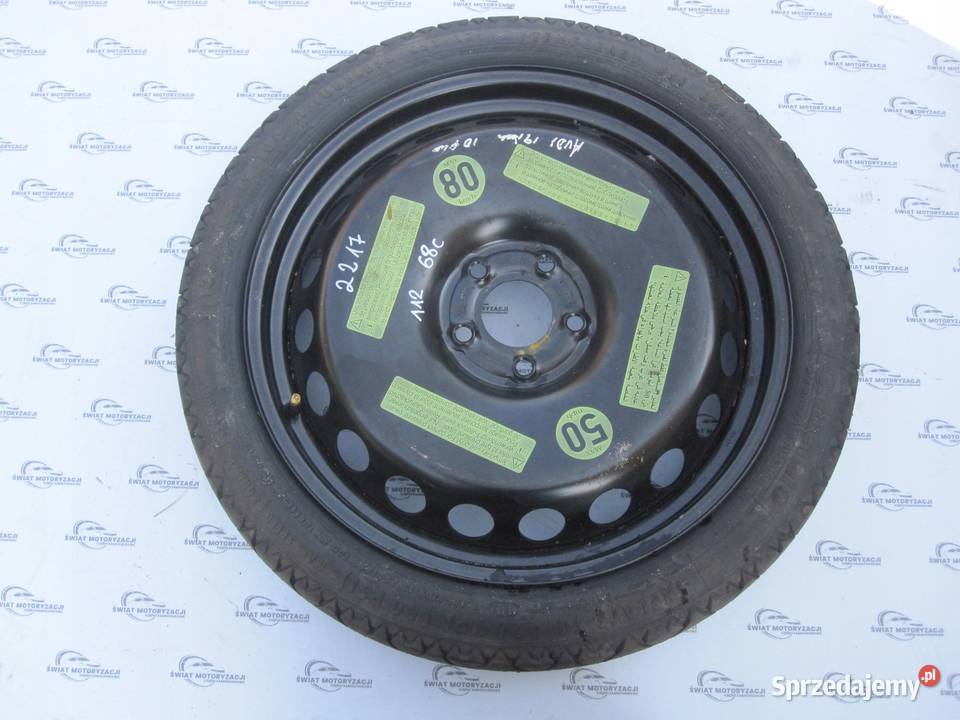 AUDI A4 B8 A5 8T A6 koło dojazdowe 1257019 100M Kielce