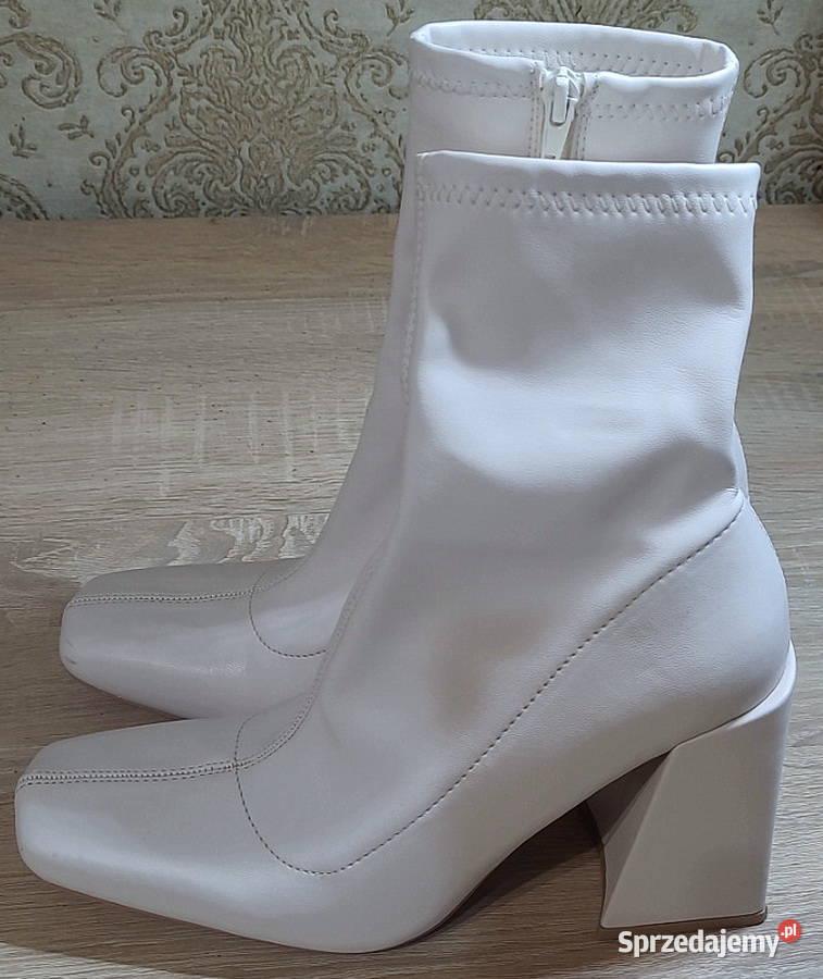 Eleganckie botki wiosennojesienne 38 skóra ekologiczna Radom