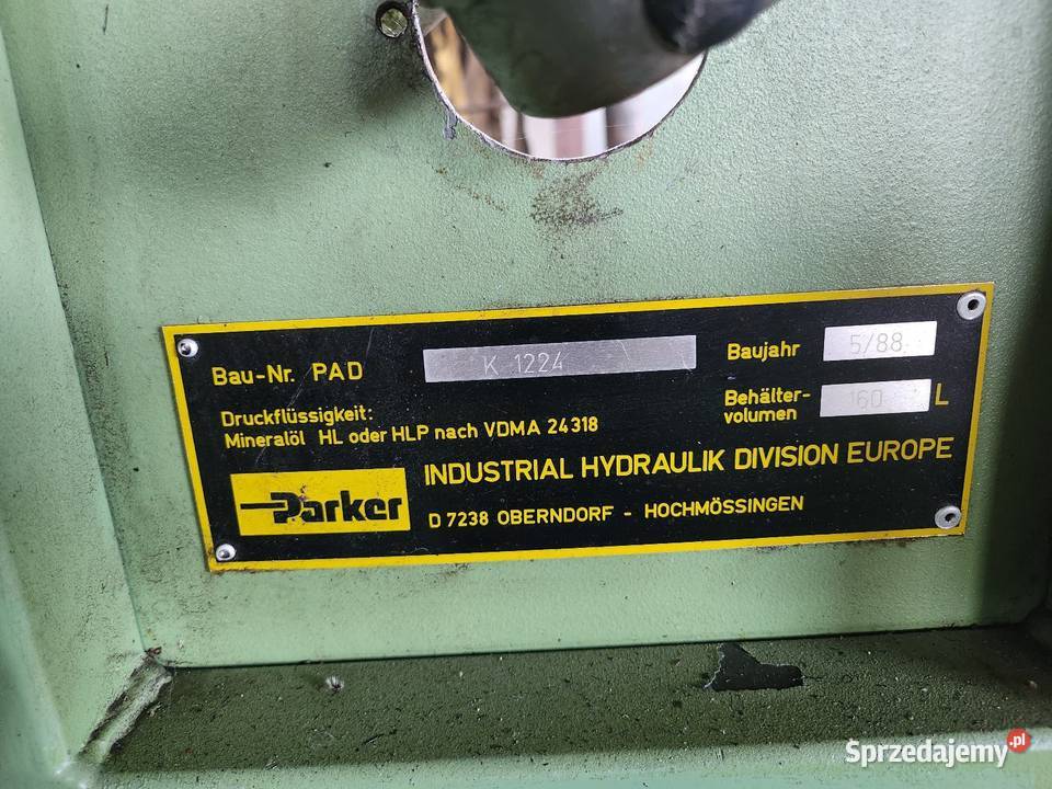 Zasilacz hydrauliczny agregat 300 Bar Sosnowiec