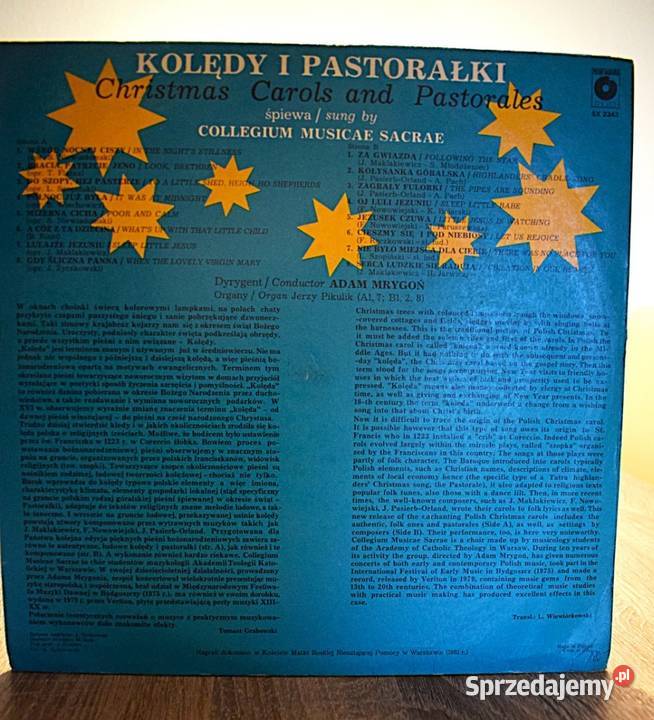 Kolędy i Pastorałki Collegium Musicae Sacrae Płyty i kasety Chełmno
