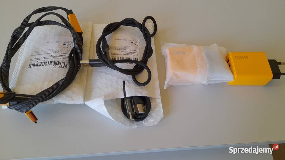 Ładowarka sieciowa120W Przewód240W z Szadek sprzedam