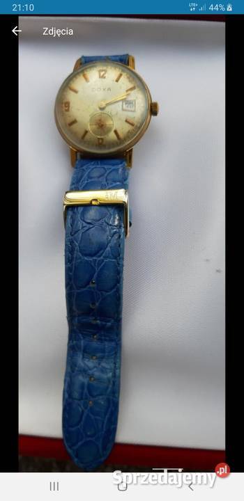 DOXA ZŁOTY ZEGAREK 38mm zabytkowy swiss made Podkowa Leśna