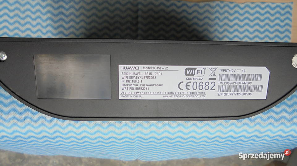 Router HUAWEI B 315S 22 cesja na na kartę SIM Internet i komunikacja Warszawa