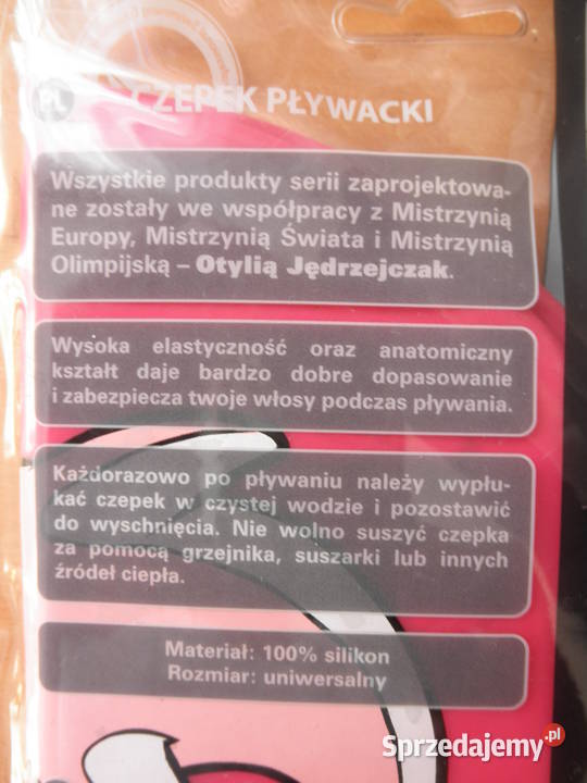 Czepek pływacki Pozostałe Moda i Styl Gdańsk