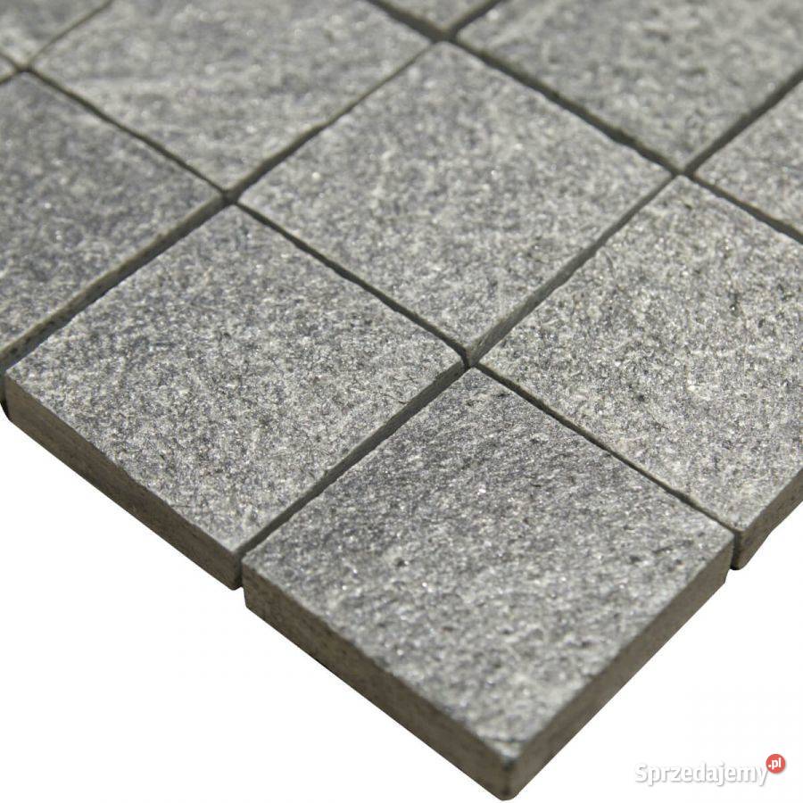 Mozaika kwarcyt Silver Grey 30x30x1 kamień