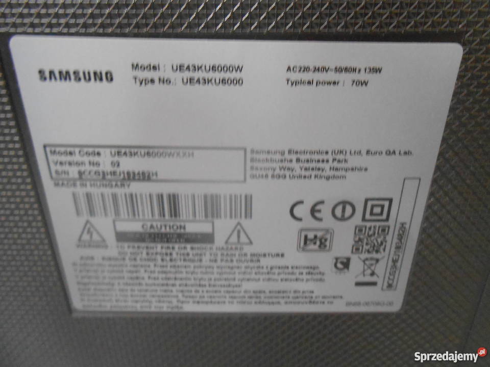 TV SAMSUNG SmartTV 4K UHD Katowice