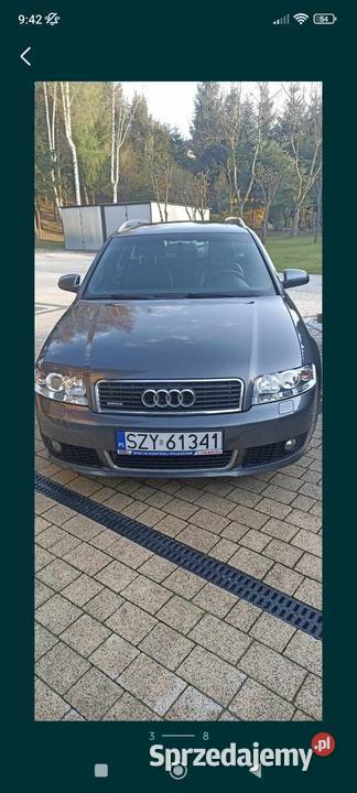 Audi A4 b6 bex quattro 190 koni z gazem 315000km śląskie Żywiec