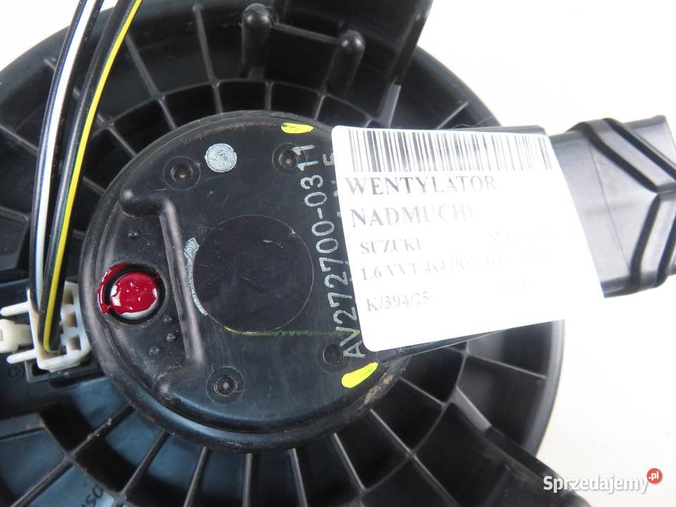 DMUCHAWA SUZUKI SX4 EY GY AV2727000311 Dmuchawy