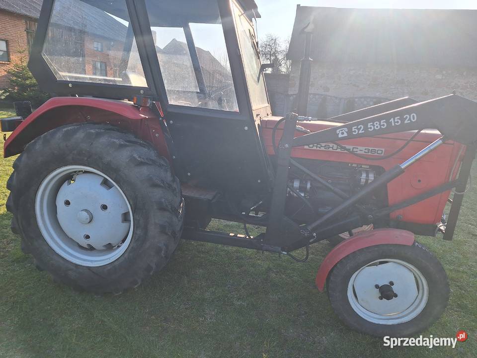 Traktor Ursus c 340 360 zarejstrowany Piotrków Trybunalski