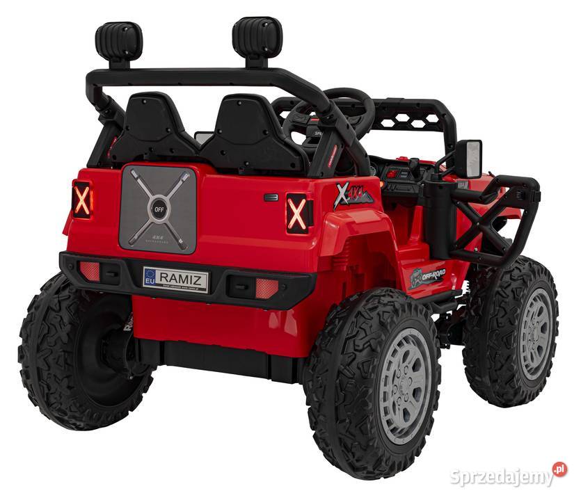 DUŻE auto terenowe 4x4 OFF ROAD Speed czerwone Kraków
