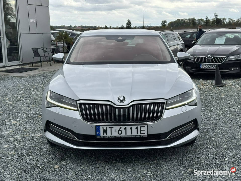 koda Superb 20 TDI 150 DSG Style 2021 Salon FV23 Samochody osobowe Wojkowice
