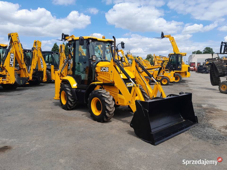 JCB 3CX COMPACT 2018R 2CX KOPARKOŁADOWARKA Ramię wyburzeniowe wielkopolskie Krotoszyn