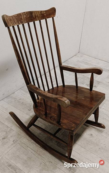 fotel bujany model Duński country bujak vintage Radomsko