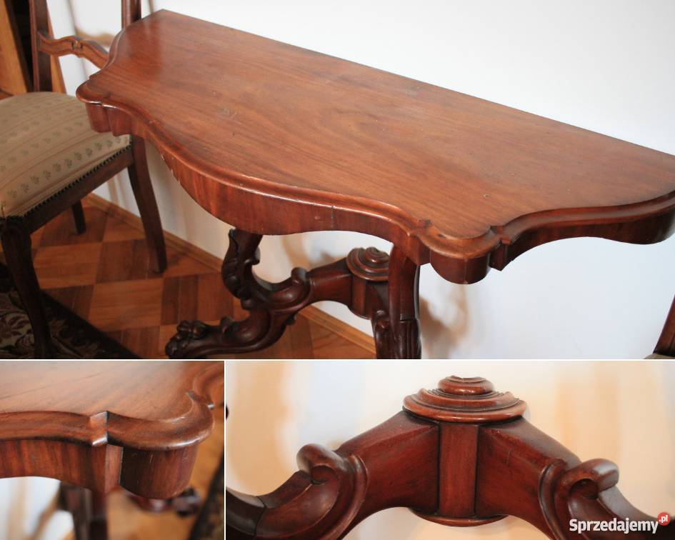 Konsola dwa stołki piękne i stylowe Pszczyna sprzedam