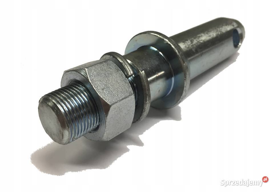 Sworzeń cięgła dolnego 28x150 mm gwint M22x40 mm Kamionna