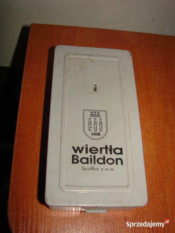 metalowe pudełko na wiertła pomorskie