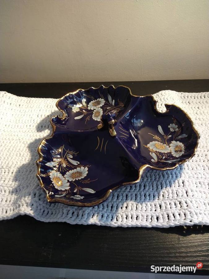 Patera kobaltowa porcelana Smolice sprzedam