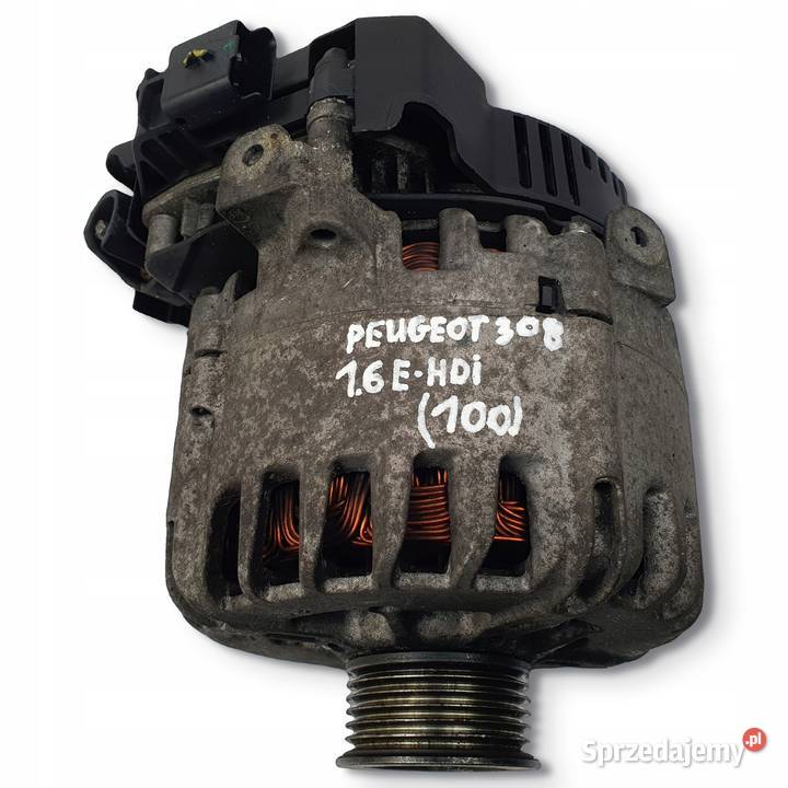 ALTERNATOR Peugeot 208 2008 308 3008 508 16 HDI Układ elektryczny silnika Chełm