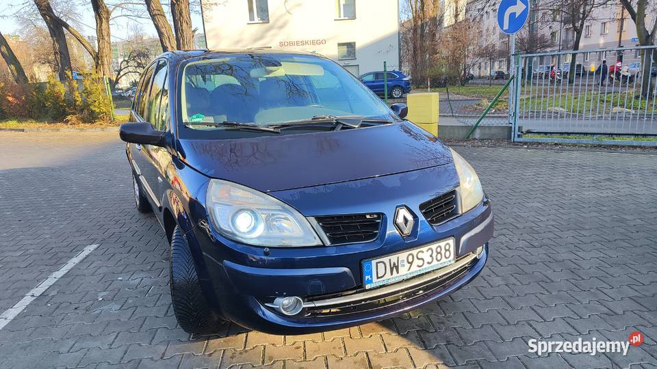 Renault Grand Scenic II 2008 20 benzyna z LPG śląskie Sosnowiec