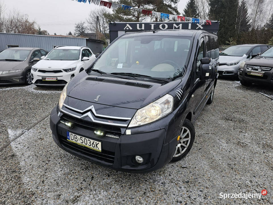 Citroen Jumpy Combi 2Xdrzwi20 HDI136 Atlante 9os centralny zamek Samochody osobowe dolnośląskie Świdnica