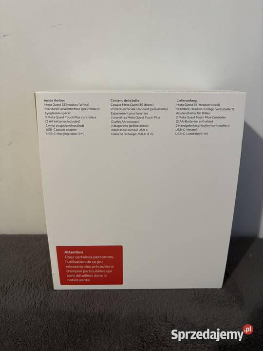 Meta Quest 3s 256gb Nowe Pozostałe Warszawa