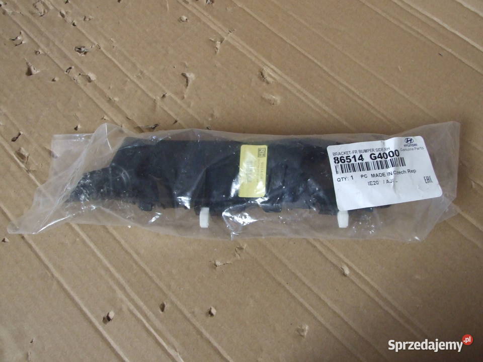 Uchwyt ślizg zderzaka Hyundai I30 przód prawy Słuchawki i głośniki