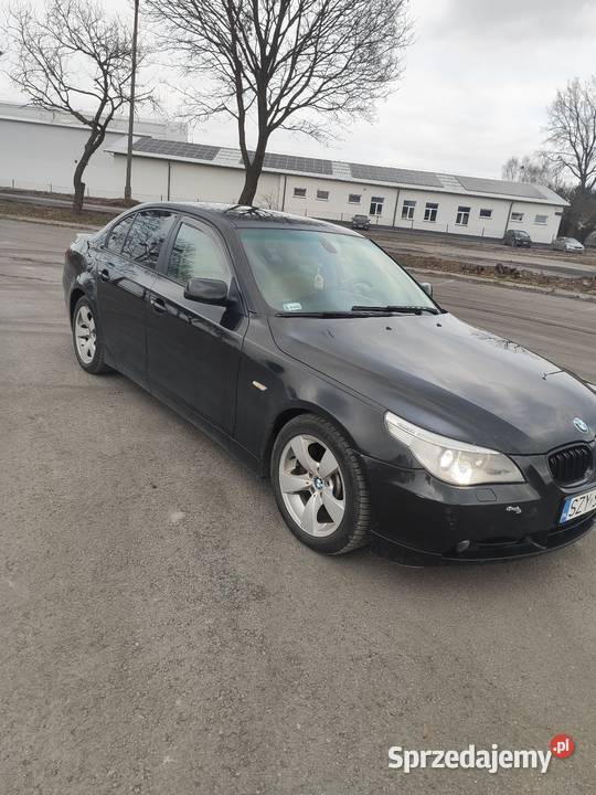 BMW e60 44v8 gaz 2004r bogato wyposażona lubelskie Siennica Nadolna