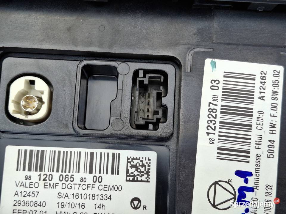 CITROEN C3 III WYŚWIETLACZ EKRAN PANEL RADIO osobowe lubuskie Bieleń