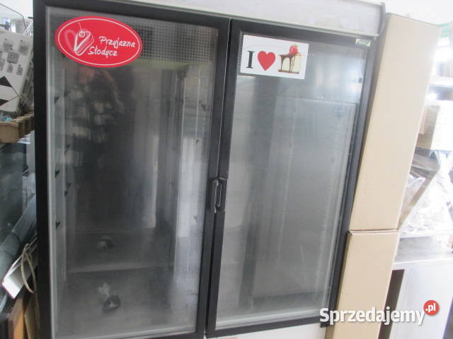 SZAFA CHŁODNICZA 2DRZWIOWA DRZWI PRZESZKLONE Gastronomia wielkopolskie Ostrów Wielkopolski