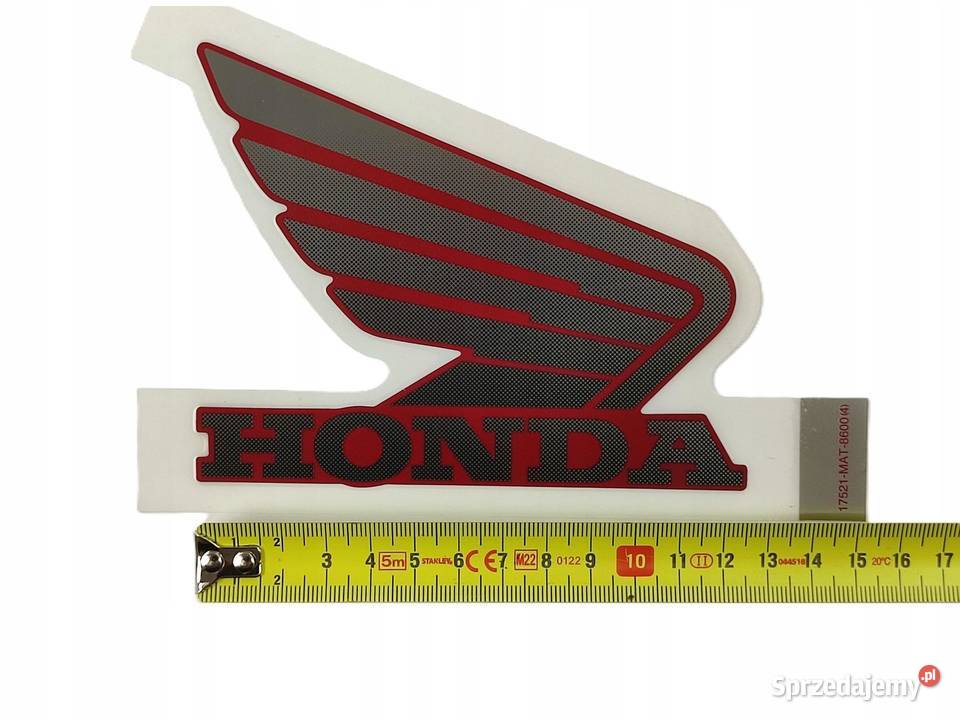 NAKLEJKA HONDA NA BAK L STR HONDA CBR1100XX lubelskie sprzedam