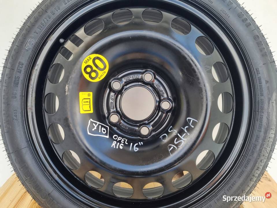 KOŁO ZAPASOWE 11570 R16 DOJAZDOWE Opel Vectra C Chełm