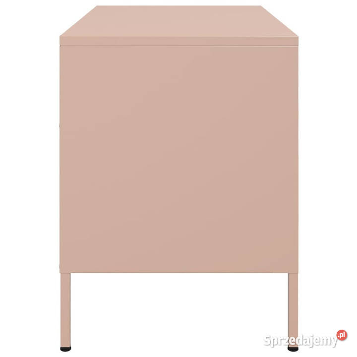 Szafka RTV różowa 68x39x505 stalowa WM842936 RTV Warszawa