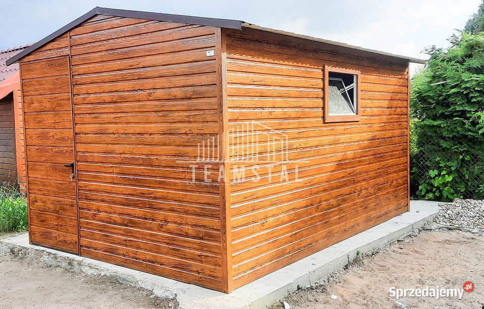 SCHOWEK DOMEK OGRODOWY 3m x 4m drzwi okno TS279 małopolskie Kalwaria Zebrzydowska